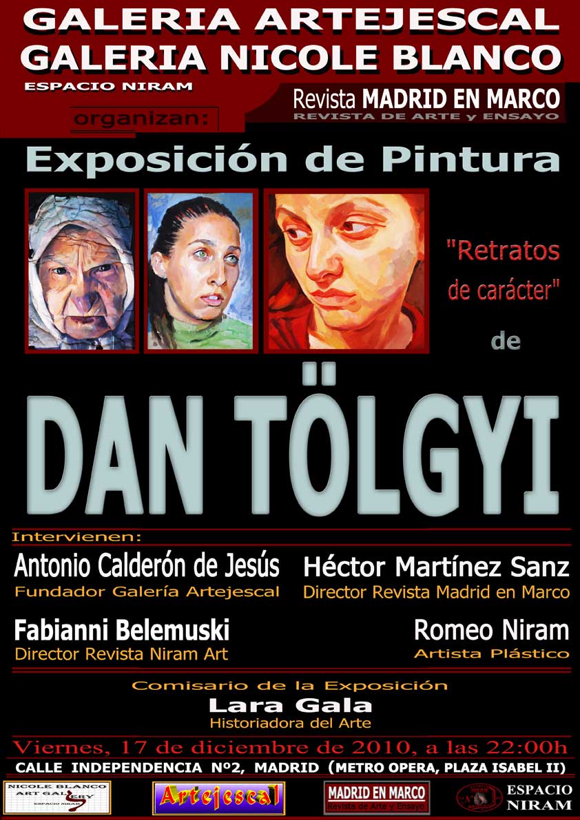 Exposición de pintura de Dan Tolgy